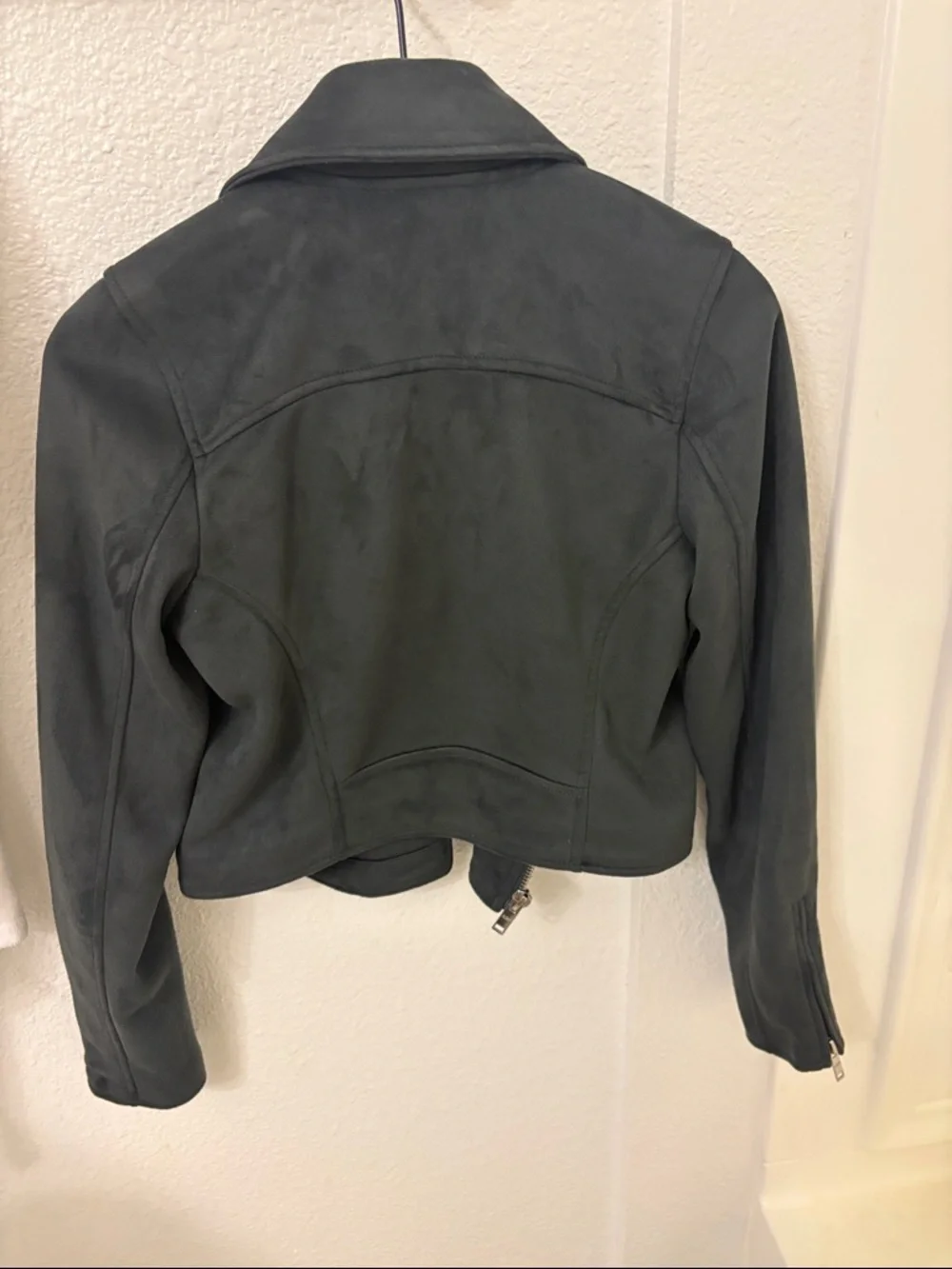 Abercrombie & Fitch Black Leather Jacket